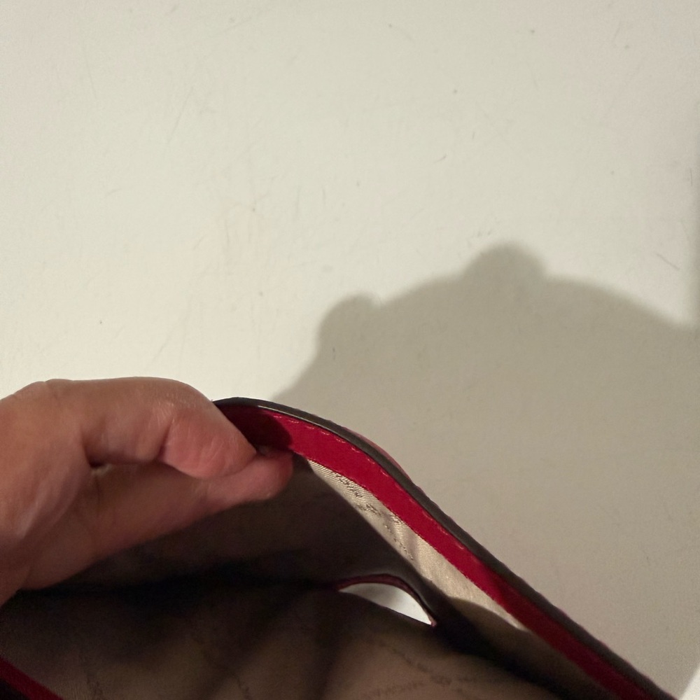 Michael Kors Raspberry Leather Wallet - Picture 5 of 8